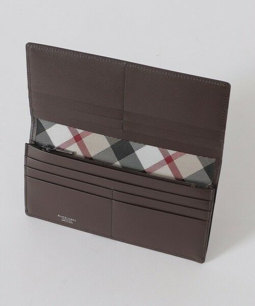 BLUE LABEL / BLACK LABEL CRESTBRIDGE / ブルーレーベル / ブラックレーベル・クレストブリッジ  財布・コインケース・マネークリップ | バイカラークレストブリッジチェックロングウォレット | 詳細8