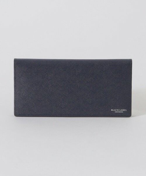 BLUE LABEL / BLACK LABEL CRESTBRIDGE / ブルーレーベル / ブラックレーベル・クレストブリッジ  財布・コインケース・マネークリップ | バイカラークレストブリッジチェックロングウォレット（ネイビー1）