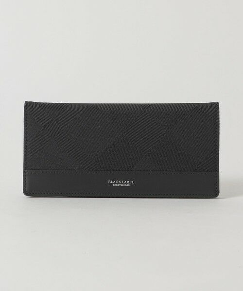 BLUE LABEL / BLACK LABEL CRESTBRIDGE / ブルーレーベル / ブラックレーベル・クレストブリッジ  財布・コインケース・マネークリップ | カルゼシャドークレストブリッジチェックロングウォレット | 詳細10