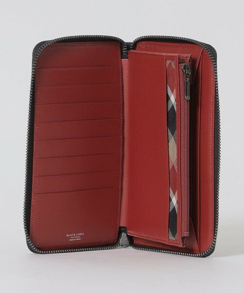 BLUE LABEL / BLACK LABEL CRESTBRIDGE / ブルーレーベル / ブラックレーベル・クレストブリッジ  財布・コインケース・マネークリップ | バイカラークレストブリッジチェックラウンドジップウォレット | 詳細4