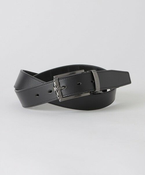 BLUE LABEL / BLACK LABEL CRESTBRIDGE / ブルーレーベル / ブラックレーベル・クレストブリッジ  ベルト・サスペンダー | チェックバックルエンボスクレストブリッジチェックリバーシブルベルト | 詳細3