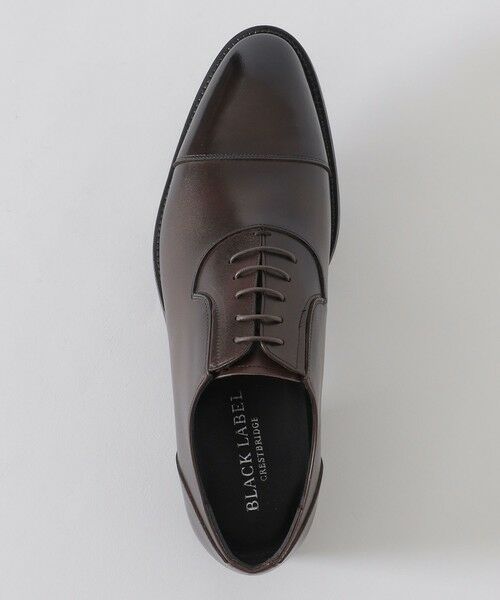 BLUE LABEL / BLACK LABEL CRESTBRIDGE / ブルーレーベル / ブラックレーベル・クレストブリッジ  スニーカー | アンティークレザーサイドエラスティックストレートチップ | 詳細6