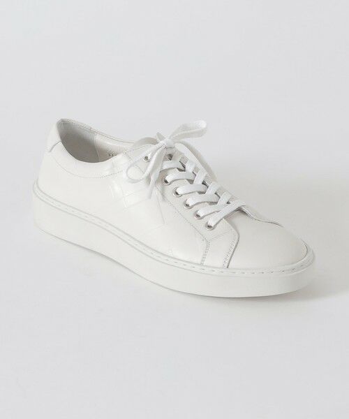 BLUE LABEL / BLACK LABEL CRESTBRIDGE / ブルーレーベル / ブラックレーベル・クレストブリッジ スニーカー | エンボスクレストブリッジチェックレザースニーカー | 詳細3