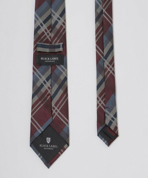 BLUE LABEL / BLACK LABEL CRESTBRIDGE / ブルーレーベル / ブラックレーベル・クレストブリッジ  ネクタイ | バスケットカラーチェックタイ | 詳細1