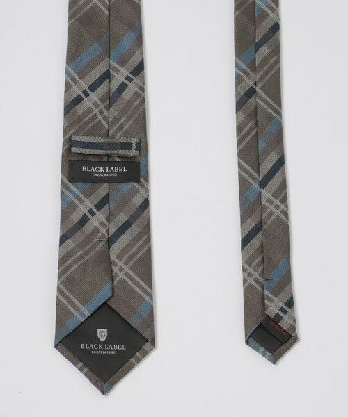 BLUE LABEL / BLACK LABEL CRESTBRIDGE / ブルーレーベル / ブラックレーベル・クレストブリッジ  ネクタイ | バスケットカラーチェックタイ | 詳細7