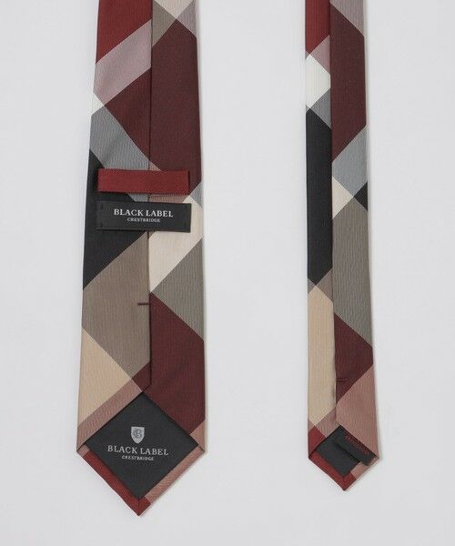 BLUE LABEL / BLACK LABEL CRESTBRIDGE / ブルーレーベル / ブラックレーベル・クレストブリッジ  ネクタイ | クレストブリッジチェックタイ | 詳細1