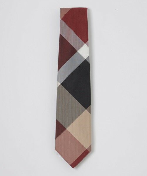 BLUE LABEL / BLACK LABEL CRESTBRIDGE / ブルーレーベル / ブラックレーベル・クレストブリッジ  ネクタイ | クレストブリッジチェックタイ（レッド3）