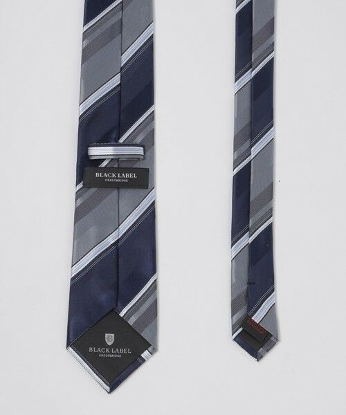 BLUE LABEL / BLACK LABEL CRESTBRIDGE / ブルーレーベル / ブラックレーベル・クレストブリッジ  ネクタイ | ツイルレジメンタルタイ | 詳細1