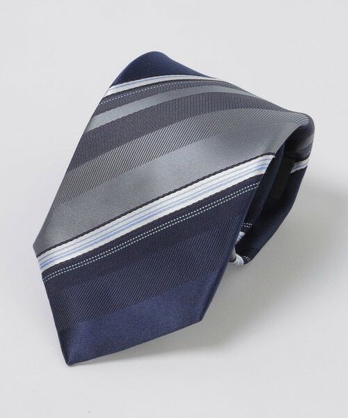BLUE LABEL / BLACK LABEL CRESTBRIDGE / ブルーレーベル / ブラックレーベル・クレストブリッジ  ネクタイ | ツイルレジメンタルタイ | 詳細2