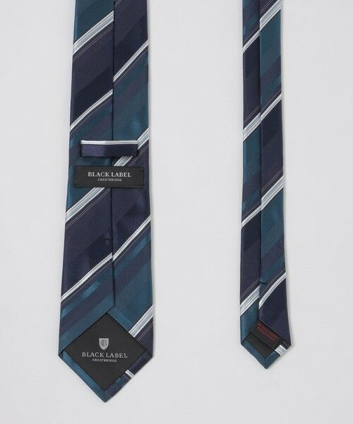 BLUE LABEL / BLACK LABEL CRESTBRIDGE / ブルーレーベル / ブラックレーベル・クレストブリッジ  ネクタイ | ツイルレジメンタルタイ | 詳細3