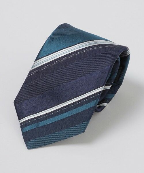 BLUE LABEL / BLACK LABEL CRESTBRIDGE / ブルーレーベル / ブラックレーベル・クレストブリッジ  ネクタイ | ツイルレジメンタルタイ | 詳細4