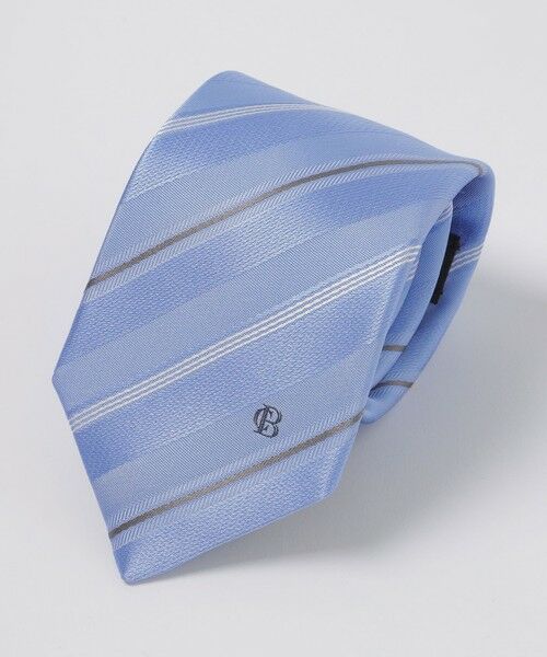 BLUE LABEL / BLACK LABEL CRESTBRIDGE / ブルーレーベル / ブラックレーベル・クレストブリッジ  ネクタイ | サテンカラーレジメンタルタイ | 詳細2