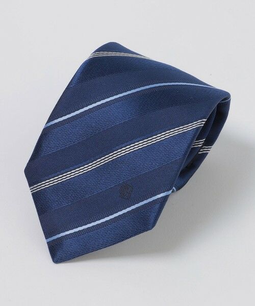 BLUE LABEL / BLACK LABEL CRESTBRIDGE / ブルーレーベル / ブラックレーベル・クレストブリッジ  ネクタイ | サテンカラーレジメンタルタイ | 詳細4