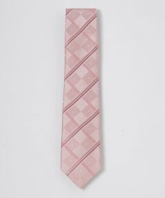 BLUE LABEL / BLACK LABEL CRESTBRIDGE / ブルーレーベル / ブラックレーベル・クレストブリッジ  ネクタイ | サテンドットコンビチェックタイ