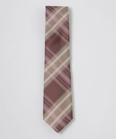 インポートカラーペーンチェックタイ