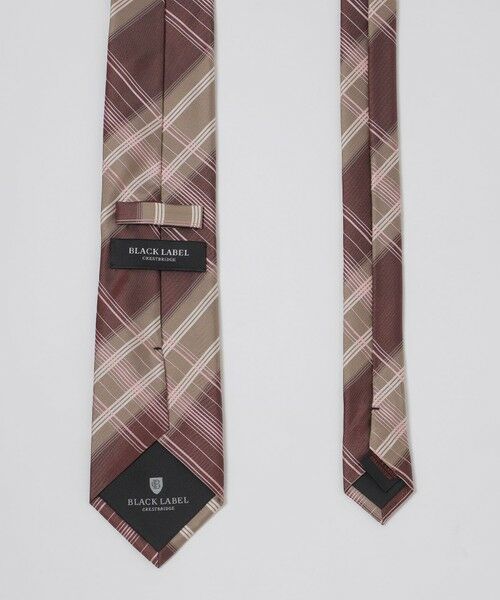 BLUE LABEL / BLACK LABEL CRESTBRIDGE / ブルーレーベル / ブラックレーベル・クレストブリッジ  ネクタイ | インポートカラーペーンチェックタイ | 詳細1