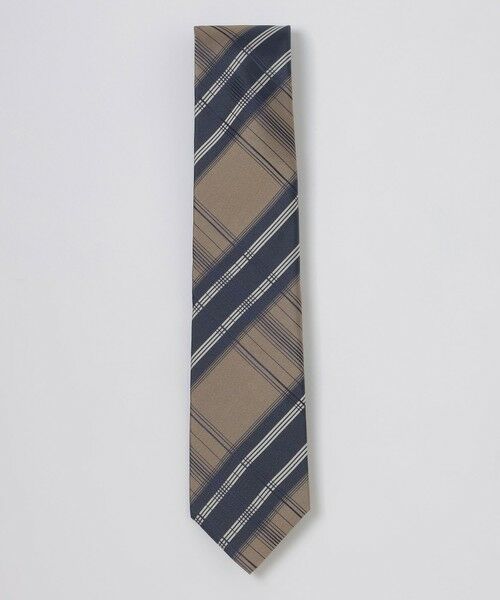 BLUE LABEL / BLACK LABEL CRESTBRIDGE / ブルーレーベル / ブラックレーベル・クレストブリッジ  ネクタイ | インポートカラーペーンチェックタイ（ネイビー1）