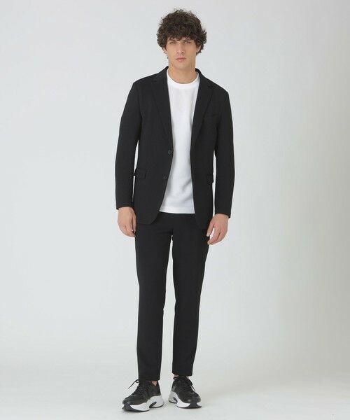 BLUE LABEL / BLACK LABEL CRESTBRIDGE / ブルーレーベル / ブラックレーベル・クレストブリッジ テーラードジャケット | 【BLACK lab.】ラーベントリコットジャケット | 詳細1