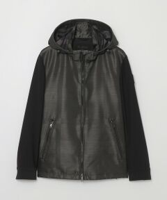 BLUE LABEL / BLACK LABEL CRESTBRIDGE / ブルーレーベル / ブラックレーベル・クレストブリッジ  その他アウター | 【BLACK lab.】シャドーチェックハイブリッドパーカー