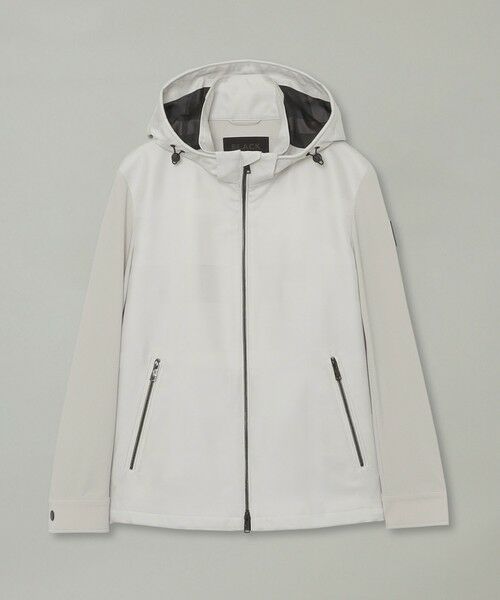 BLUE LABEL / BLACK LABEL CRESTBRIDGE / ブルーレーベル / ブラックレーベル・クレストブリッジ その他アウター | 【BLACK lab.】シャドーチェックハイブリッドパーカー | 詳細3