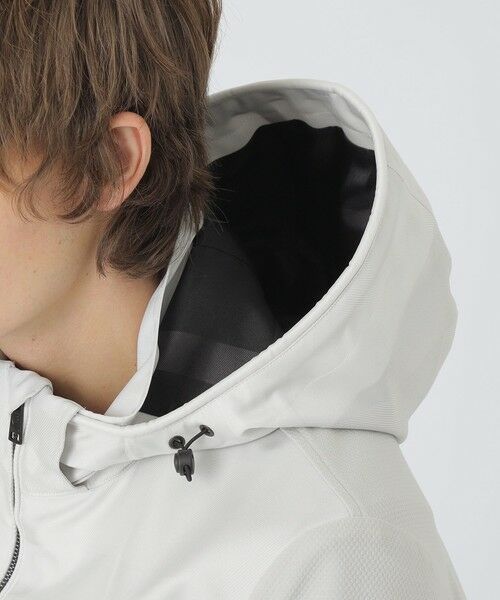 BLUE LABEL / BLACK LABEL CRESTBRIDGE / ブルーレーベル / ブラックレーベル・クレストブリッジ  その他アウター | 【BLACK lab.】シャドーチェックハイブリッドパーカー | 詳細5