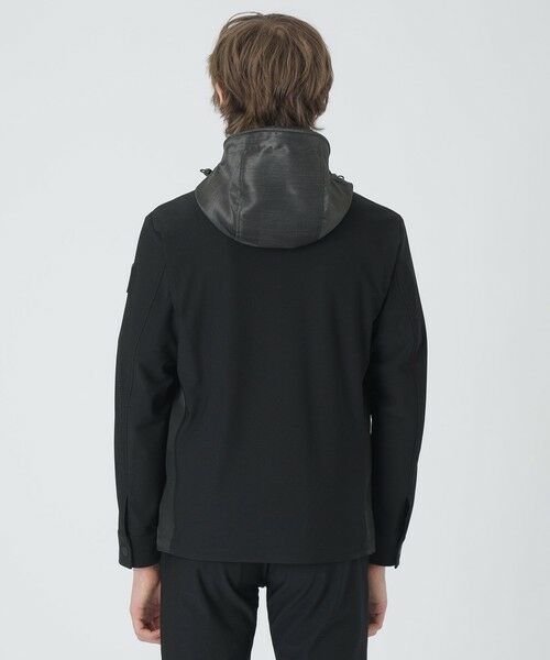 BLUE LABEL / BLACK LABEL CRESTBRIDGE / ブルーレーベル / ブラックレーベル・クレストブリッジ  その他アウター | 【BLACK lab.】シャドーチェックハイブリッドパーカー | 詳細14