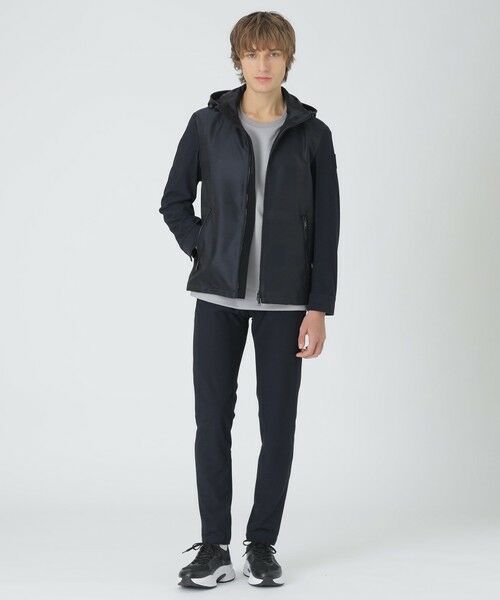 BLUE LABEL / BLACK LABEL CRESTBRIDGE / ブルーレーベル / ブラックレーベル・クレストブリッジ  その他アウター | 【BLACK lab.】シャドーチェックハイブリッドパーカー | 詳細21