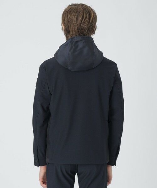 BLUE LABEL / BLACK LABEL CRESTBRIDGE / ブルーレーベル / ブラックレーベル・クレストブリッジ  その他アウター | 【BLACK lab.】シャドーチェックハイブリッドパーカー | 詳細24