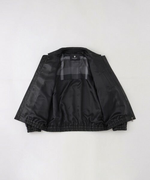 BLUE LABEL / BLACK LABEL CRESTBRIDGE / ブルーレーベル / ブラックレーベル・クレストブリッジ  その他アウター | 【WEB限定】シンセティックレザーフライトジャケット | 詳細5