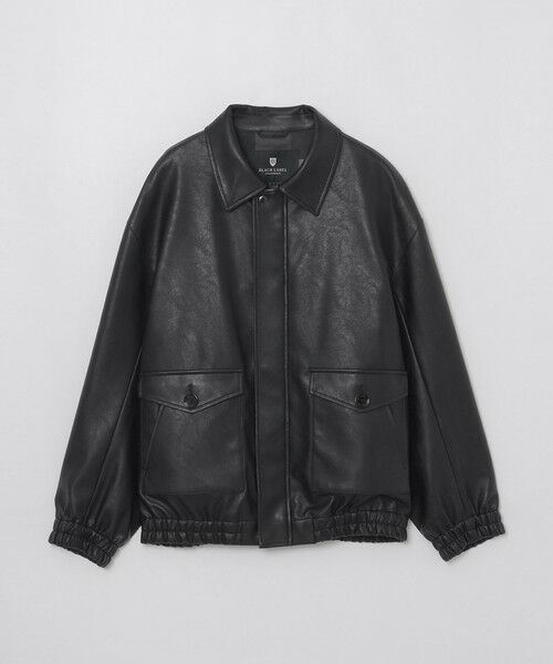 BLUE LABEL / BLACK LABEL CRESTBRIDGE / ブルーレーベル / ブラックレーベル・クレストブリッジ  その他アウター | 【WEB限定】シンセティックレザーフライトジャケット | 詳細6