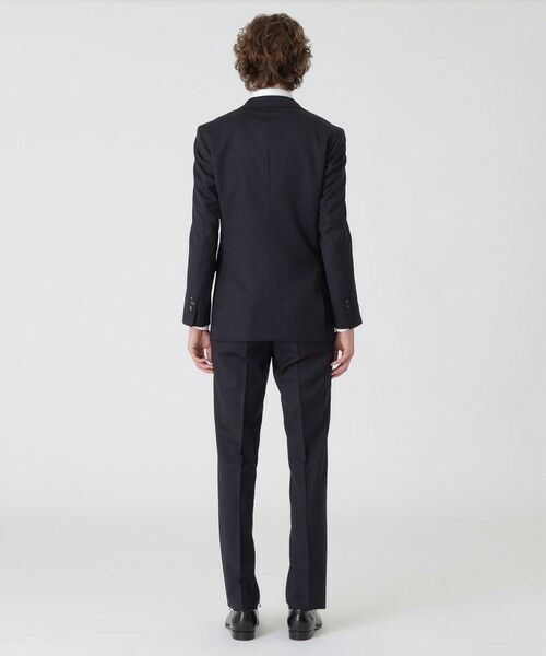BLUE LABEL / BLACK LABEL CRESTBRIDGE / ブルーレーベル / ブラックレーベル・クレストブリッジ  セットアップ | トーナルブルーストライプネイビースーツ | 詳細3