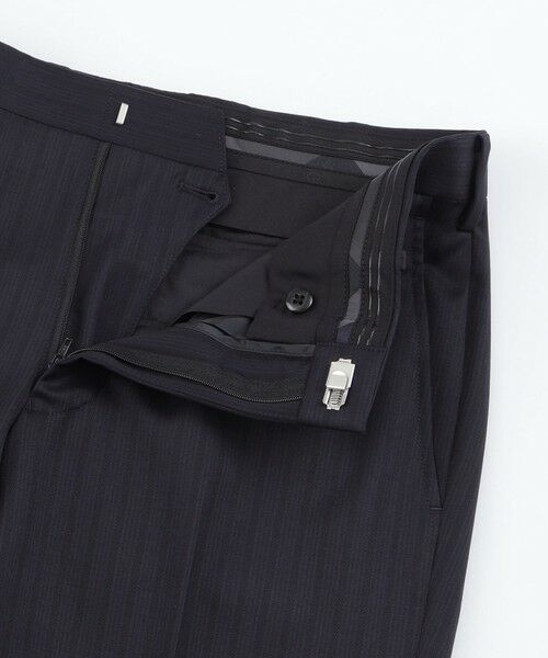 BLUE LABEL / BLACK LABEL CRESTBRIDGE / ブルーレーベル / ブラックレーベル・クレストブリッジ  セットアップ | トーナルブルーストライプネイビースーツ | 詳細5