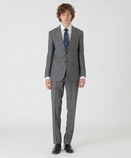 BLUE LABEL / BLACK LABEL CRESTBRIDGE / ブルーレーベル / ブラックレーベル・クレストブリッジ セットアップ | エメラルドグリーンペングレンチェックスーツ | 詳細1