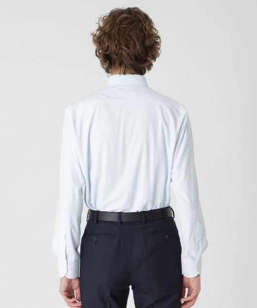 BLUE LABEL / BLACK LABEL CRESTBRIDGE / ブルーレーベル / ブラックレーベル・クレストブリッジ  シャツ・ブラウス | トリコットソリッドボタンダウンシャツ | 詳細8