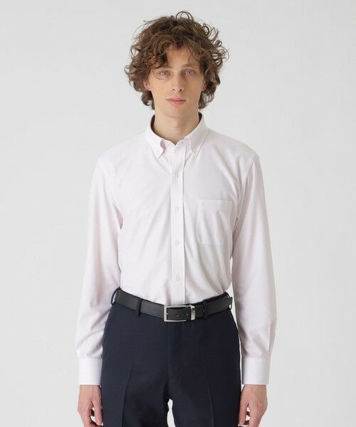 BLUE LABEL / BLACK LABEL CRESTBRIDGE / ブルーレーベル / ブラックレーベル・クレストブリッジ  シャツ・ブラウス | トリコットジャージーボタンダウンシャツ | 詳細11