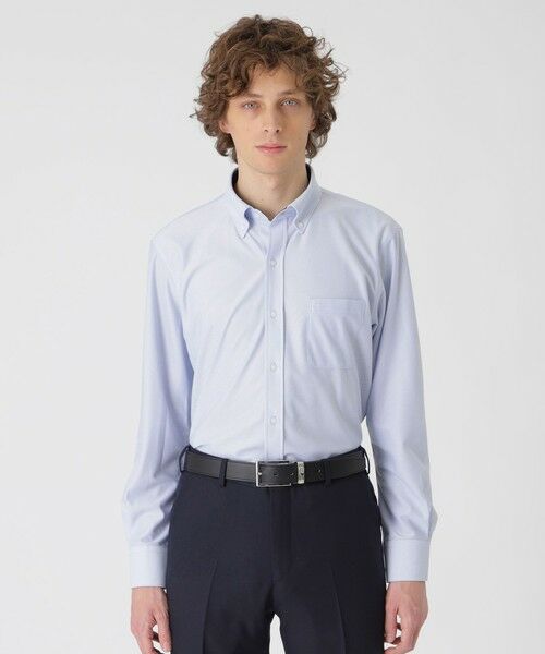 BLUE LABEL / BLACK LABEL CRESTBRIDGE / ブルーレーベル / ブラックレーベル・クレストブリッジ  シャツ・ブラウス | トリコットジャージーボタンダウンシャツ | 詳細16