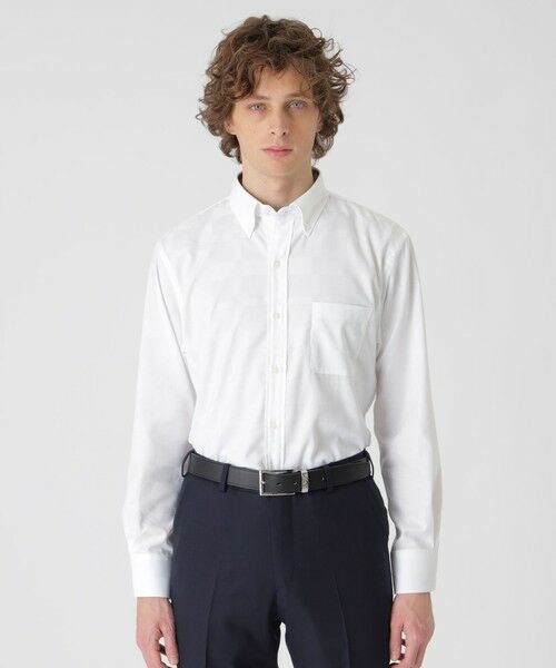 BLUE LABEL / BLACK LABEL CRESTBRIDGE / ブルーレーベル / ブラックレーベル・クレストブリッジ  シャツ・ブラウス | ハーフスケールシャドークレストブリッジチェックボタンダウンシャツ | 詳細1