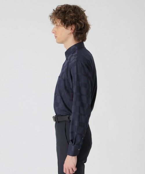 BLUE LABEL / BLACK LABEL CRESTBRIDGE / ブルーレーベル / ブラックレーベル・クレストブリッジ  シャツ・ブラウス | ハーフスケールシャドークレストブリッジチェックボタンダウンシャツ | 詳細10