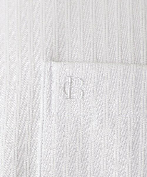BLUE LABEL / BLACK LABEL CRESTBRIDGE / ブルーレーベル / ブラックレーベル・クレストブリッジ  シャツ・ブラウス | シャドーストライプセミワイドカラーシャツ | 詳細9