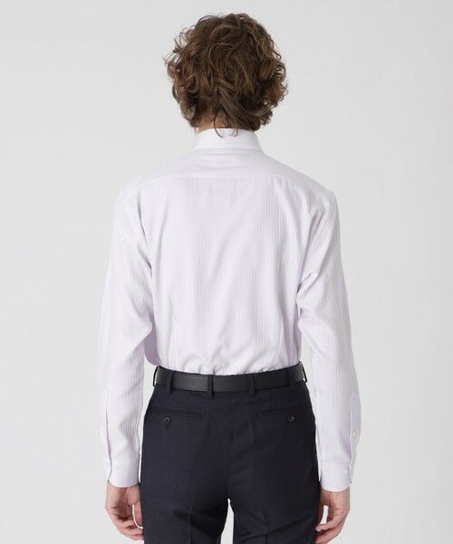 BLUE LABEL / BLACK LABEL CRESTBRIDGE / ブルーレーベル / ブラックレーベル・クレストブリッジ  シャツ・ブラウス | シャドーストライプセミワイドカラーシャツ | 詳細13