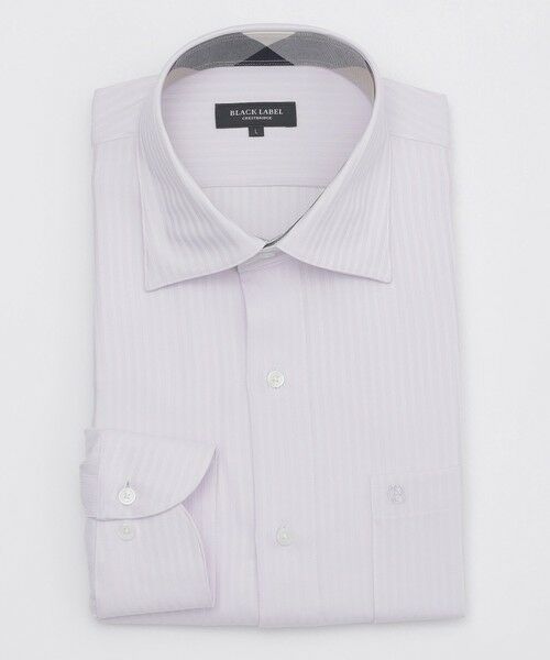 BLUE LABEL / BLACK LABEL CRESTBRIDGE / ブルーレーベル / ブラックレーベル・クレストブリッジ  シャツ・ブラウス | シャドーストライプセミワイドカラーシャツ | 詳細15