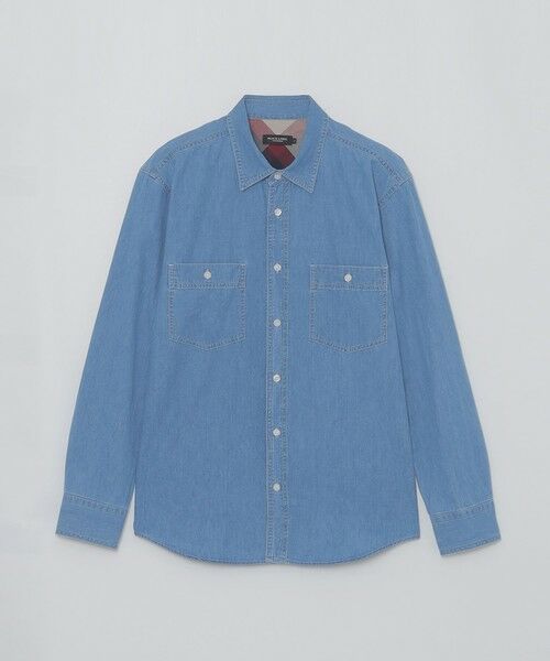 BLUE LABEL / BLACK LABEL CRESTBRIDGE / ブルーレーベル / ブラックレーベル・クレストブリッジ シャツ・ブラウス | ガーメントウォッシュデニムシャツ | 詳細5