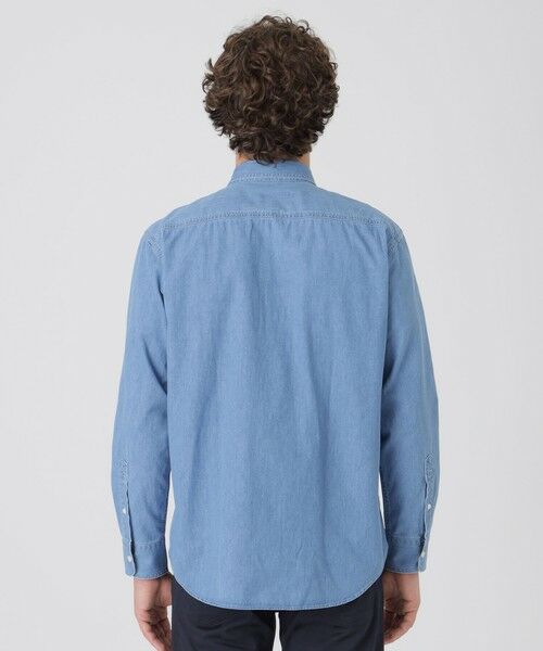 BLUE LABEL / BLACK LABEL CRESTBRIDGE / ブルーレーベル / ブラックレーベル・クレストブリッジ  シャツ・ブラウス | ガーメントウォッシュデニムシャツ | 詳細3