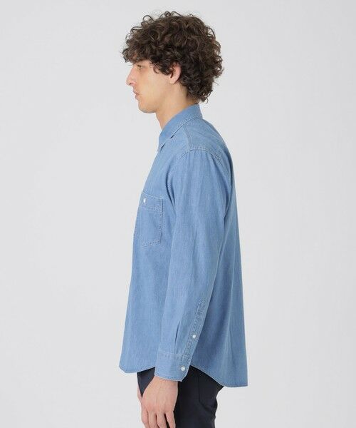 BLUE LABEL / BLACK LABEL CRESTBRIDGE / ブルーレーベル / ブラックレーベル・クレストブリッジ シャツ・ブラウス | ガーメントウォッシュデニムシャツ | 詳細2