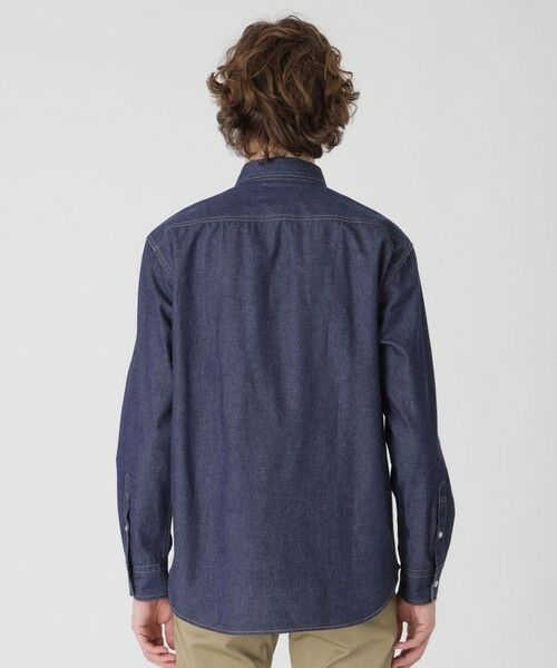 BLUE LABEL / BLACK LABEL CRESTBRIDGE / ブルーレーベル / ブラックレーベル・クレストブリッジ  シャツ・ブラウス | ガーメントウォッシュデニムシャツ | 詳細8