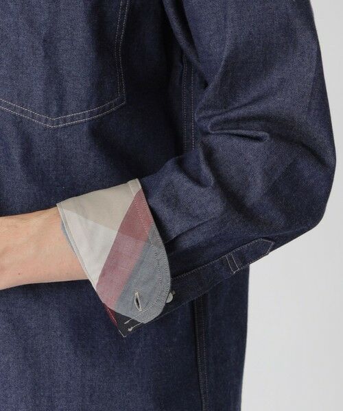 BLUE LABEL / BLACK LABEL CRESTBRIDGE / ブルーレーベル / ブラックレーベル・クレストブリッジ  シャツ・ブラウス | ガーメントウォッシュデニムシャツ | 詳細9
