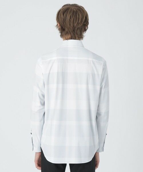 BLUE LABEL / BLACK LABEL CRESTBRIDGE / ブルーレーベル / ブラックレーベル・クレストブリッジ  シャツ・ブラウス | 【BLACK lab.】ハイストレッチトリコットチェックシャツ | 詳細3