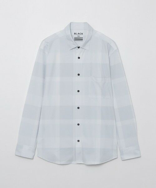 BLUE LABEL / BLACK LABEL CRESTBRIDGE / ブルーレーベル / ブラックレーベル・クレストブリッジ シャツ・ブラウス | 【BLACK lab.】ハイストレッチトリコットチェックシャツ(オフホワイト2)