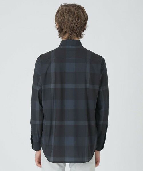 BLUE LABEL / BLACK LABEL CRESTBRIDGE / ブルーレーベル / ブラックレーベル・クレストブリッジ  シャツ・ブラウス | 【BLACK lab.】ハイストレッチトリコットチェックシャツ | 詳細7