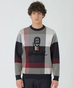 BLUE LABEL / BLACK LABEL CRESTBRIDGE / ブルーレーベル / ブラックレーベル・クレストブリッジ  ニット・セーター | ガーズマンクレストブリッジチェックニット